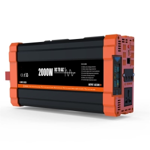 Inversor 12V 24V To 110V 220V DC to AC Solar Inverter 2000W Off Grid Pure Sine Wave Power Inverter