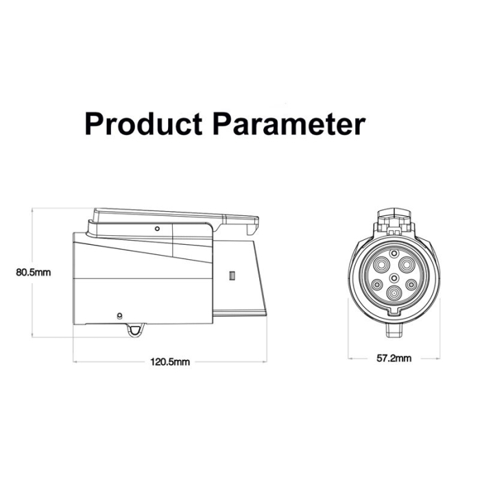 Q41 Tesla to Type1 Adapter