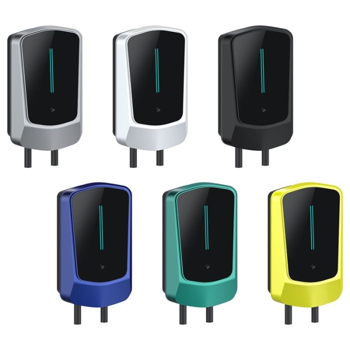 Q6 7kw 11kw 22kw With LED Indicator Wallbox EV Charger for Type2