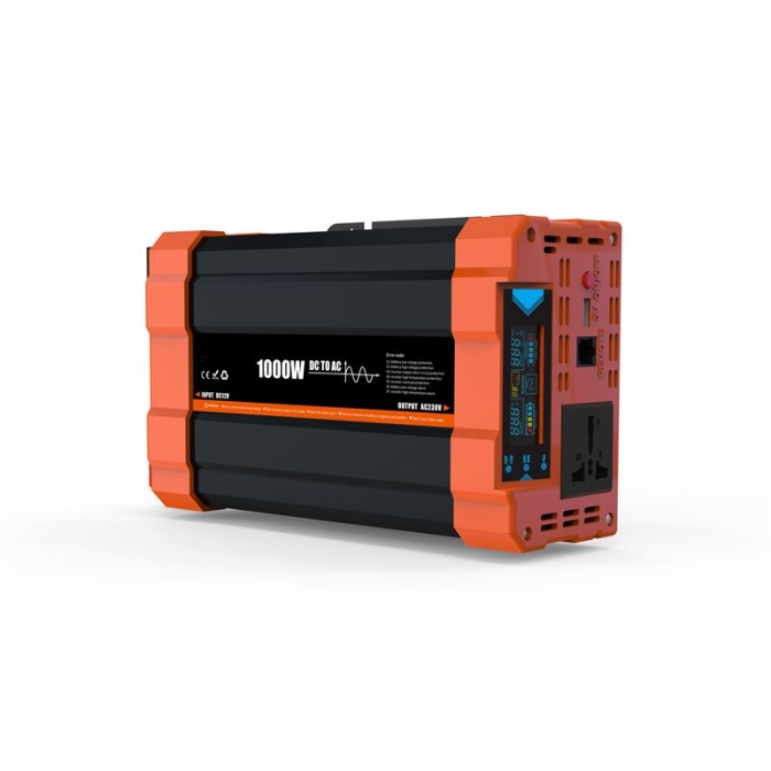 1000W DC To AC Off Grid Power Inverter With LCD Display Pure Sine Wave Solar Inverter