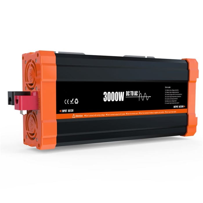 Intelligent 3000w Pure Sine Wave Power Inverter With LCD Display CE Certified Solar Inverter