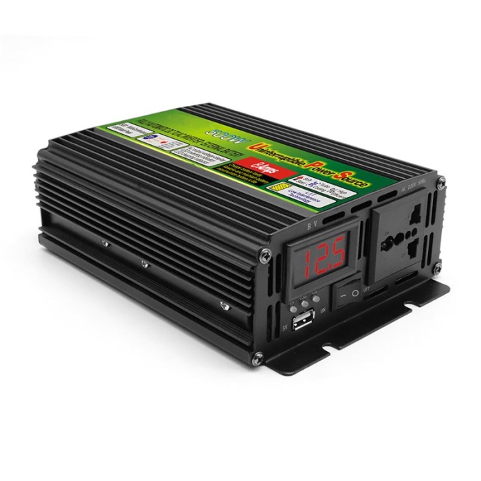 500W Solar Power Inverter Dc To Ac Rechargeable UPS Inverter With Battery Charger