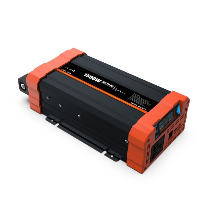 1500 watt DC 12V 24V AC 110V 220V Pure Sine Wave Power Inverter with Battery Charger