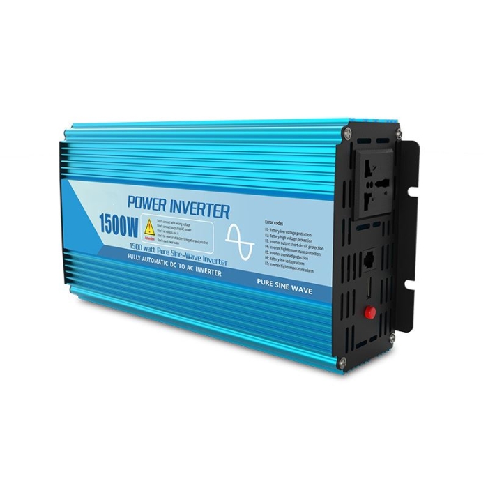 Off Grid 1500W Pure Sine Wave Inverter With Charger