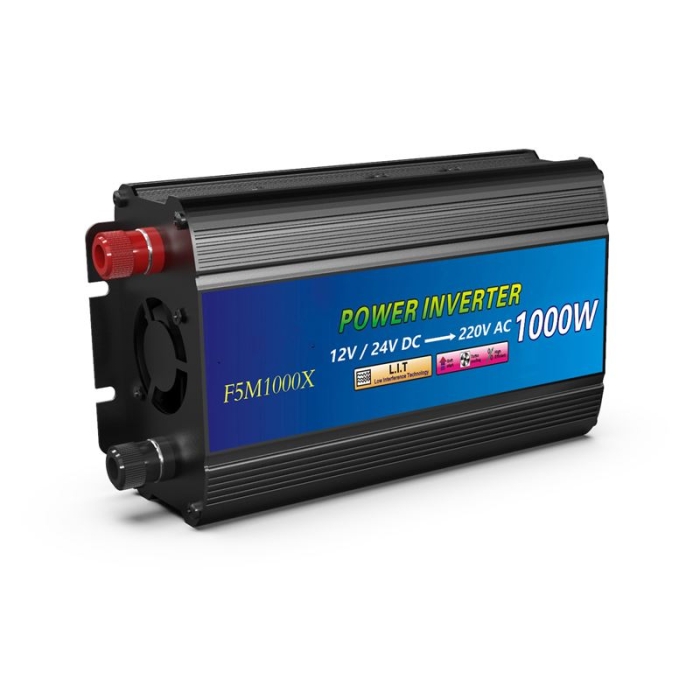 F5M 1000W Smart Inverter 12v 24v Dc To Ac 220v Modified Sine Wave Power Inverter