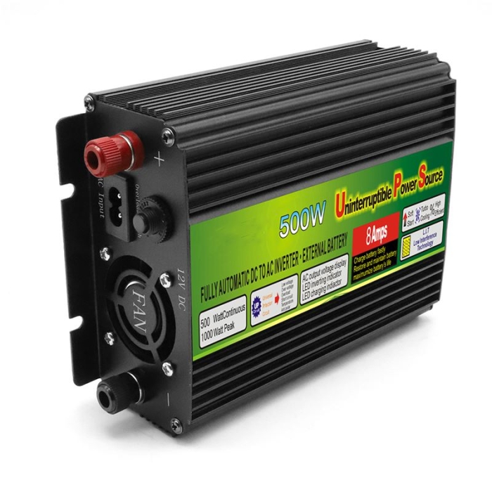 500W Intelligent UPS Inverter Solar Power Inverter Dc To Ac Modified Sinewave Inverter