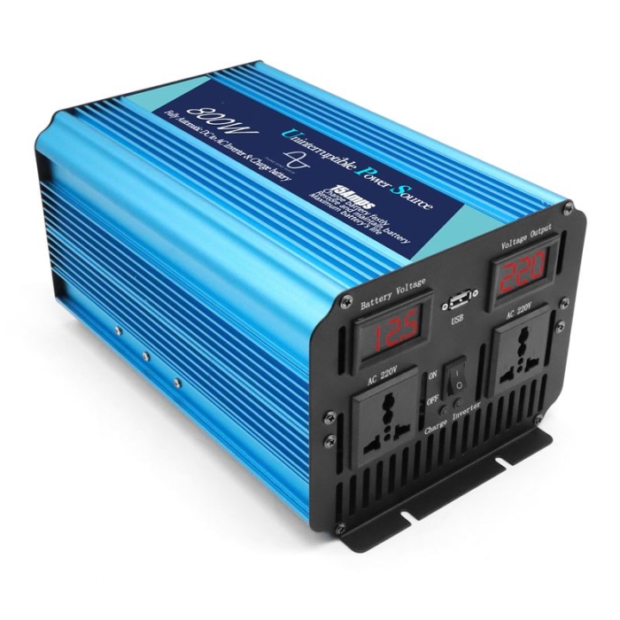 800W Single Phase Solar PV Energy System Pure Sine Wave Solar Inverter DC AC Off Grid 12V 24V