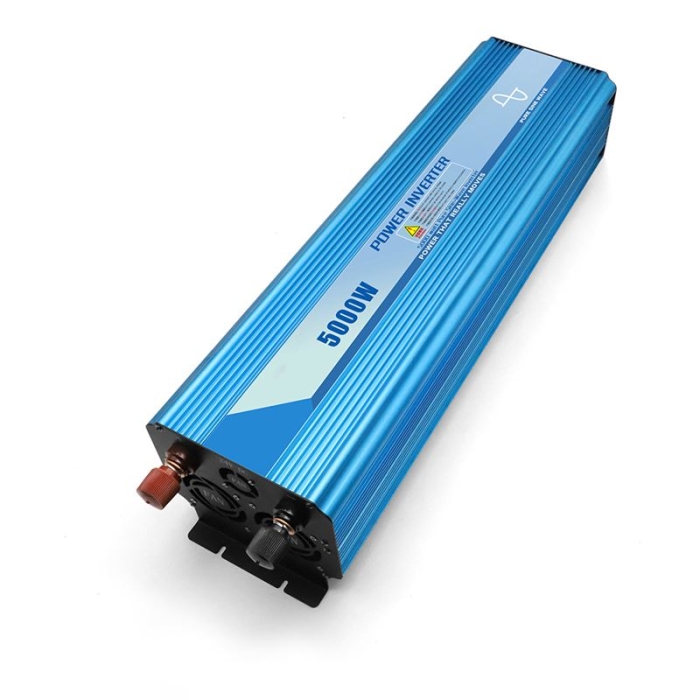 5000W Pure Sine Wave Inverter 24V 48V to 110V/220V DC to AC Power Inverter