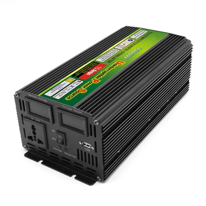 1500W 12v 24v 48v DC To 120v 240v AC Modified Sine Wave Power Inverter Off Grid Solar Inverter Battery Charger